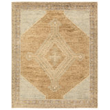 Jaipur Living Eldar SMK01 Handknotted Traditional Brown and Multicolor Area Rug (8'x10')