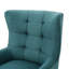 Fauteuil à oreilles en polyester capitonné Buchholz-626036765