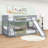 Esyal Twin Over Twin Standard Bunk Bed with Slide-576316096