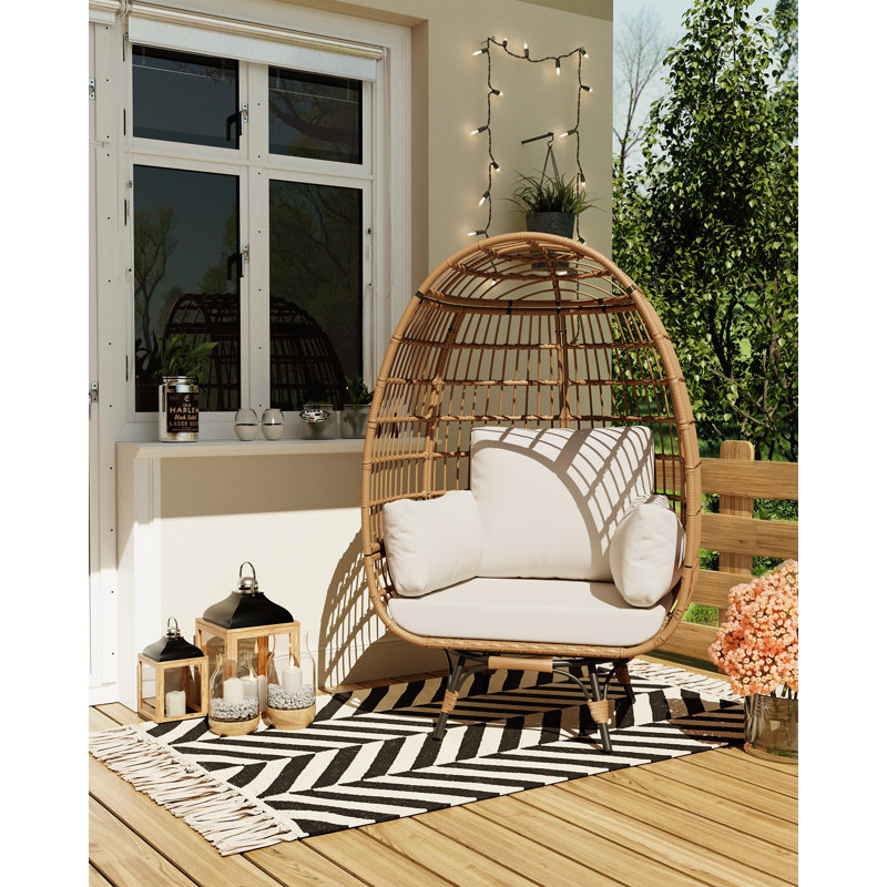 Patio Dining Side Chair, White