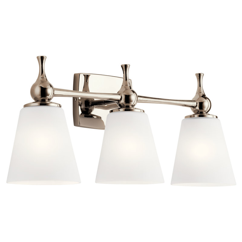 Cosabella 3 - Light Vanity Light, Polished Nickel