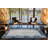 Ice Blue Creative Patterned Decorative Rug-865254557