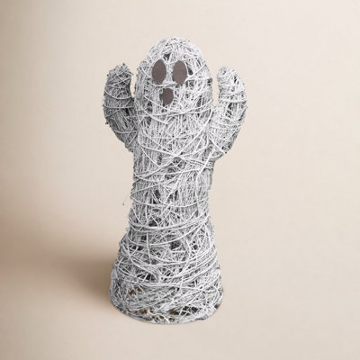 Paola Painted Twig Ghost Holiday Accent