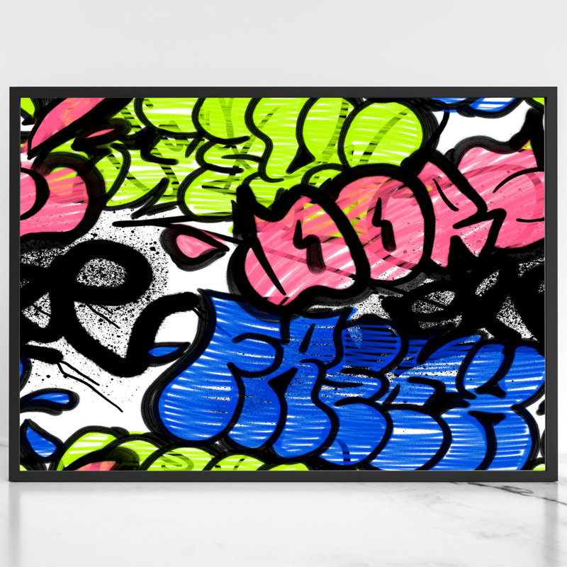 Colourful - Print on Plastic / Acrylic