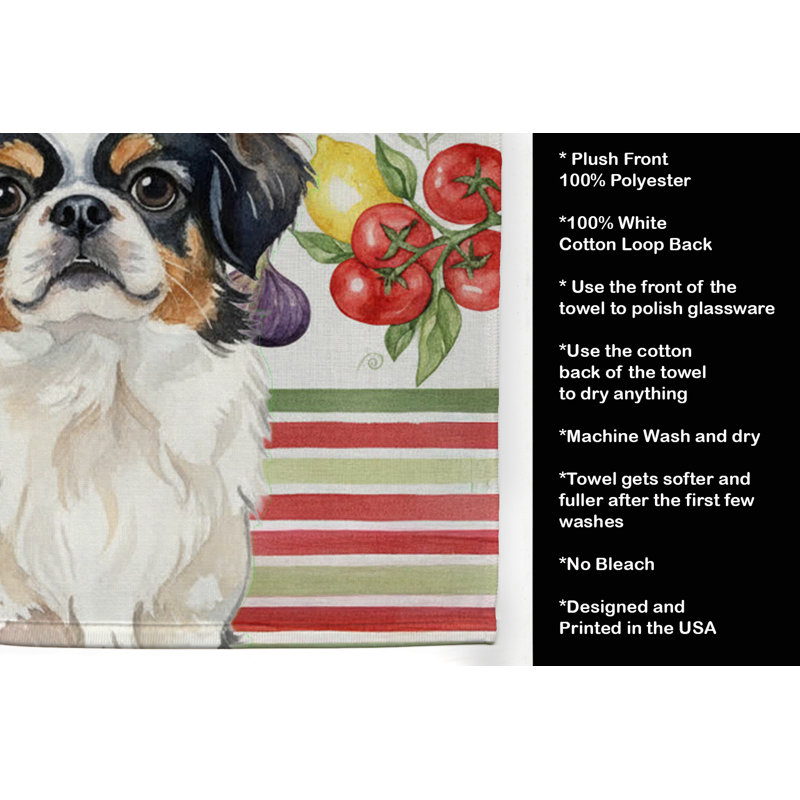 Serviette de cuisine Tricolor, Tricolor Japanese Chin