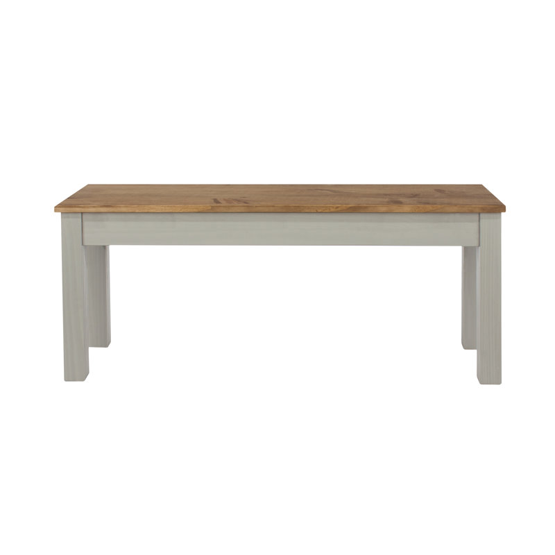 Lucian Wood Bench, H45 x W135 x D30cm