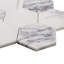 Lilac Premium 4” Hexagon Honed Marble Mosaic Tile