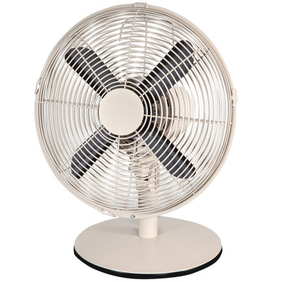 Russell Hobbs RHMDF1201WDW 12" White Scandi Style Desk Fan