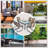 6 - Person Patio Dining Set with Rectangular Table