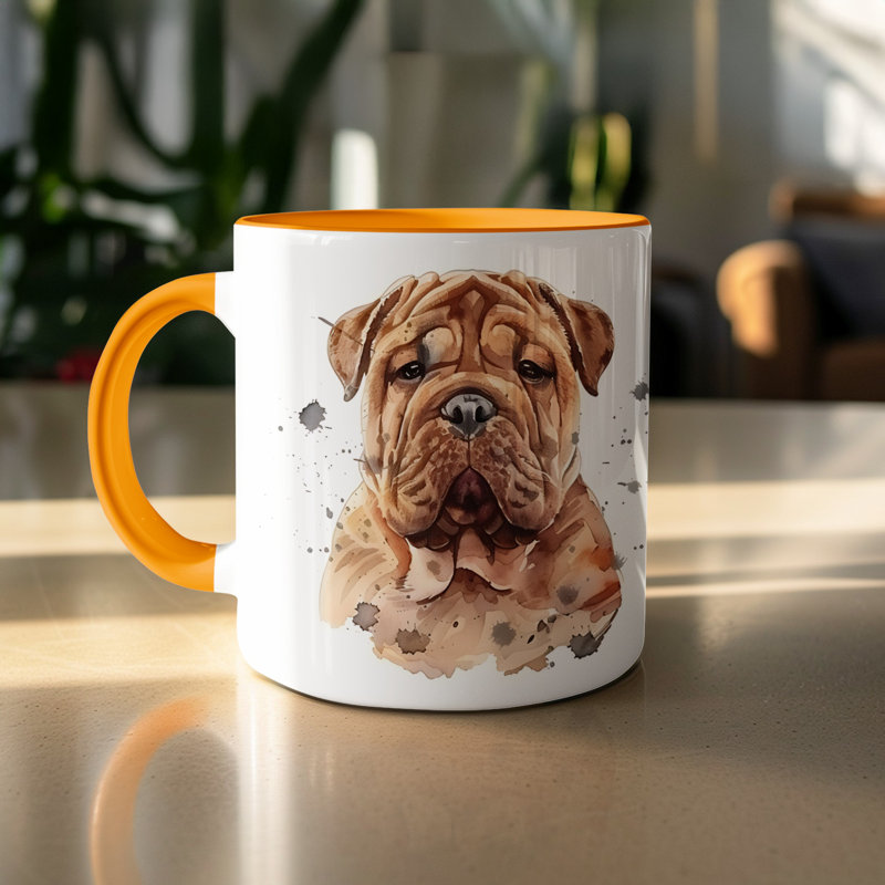 Mug, Orange, 3