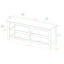 Meuble télé avec rangement ouvert Sunbury-893854060-829515670