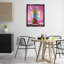 Cadre flottant arc-en-ciel Milkshake, design par Tabz Jones-193684180-193684181