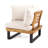 SEBASTIAN CORNER CHAIR+COFFEE TABLE