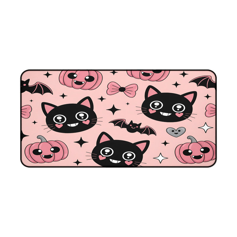 Polyester Desk Pad, 14.4x12.1