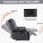 Large Manual Recliner Chair in Fabric for Living Room-1662997282