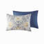 Ensemble de couette surdimensionnée à motif floral en coton flammé de 6 pièces, taille Queen multicolore-135106053