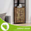 4-Tier Corner Shelf With Cabinet,179cm H×34cm W-989315268
