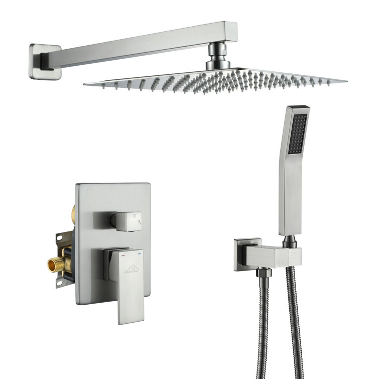 Pressure-Balanced (Temperature And Volume) All-In-One Kit with Rough in-Valve