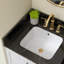 24 po Meuble-lavabo en marbre Real