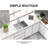 Undermount Single Bowl Kitchen Sink Basin