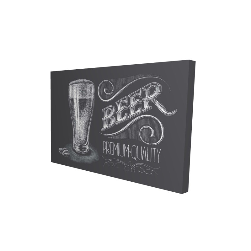 Enseigne rétro de bière - Man Cave