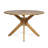 Towler 4 - Person Acacia Wicker Patio Dining Set with Round Table , Cushions Included-133465314