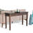 Console Sofa Table - Natural Aged Brown-1954259166