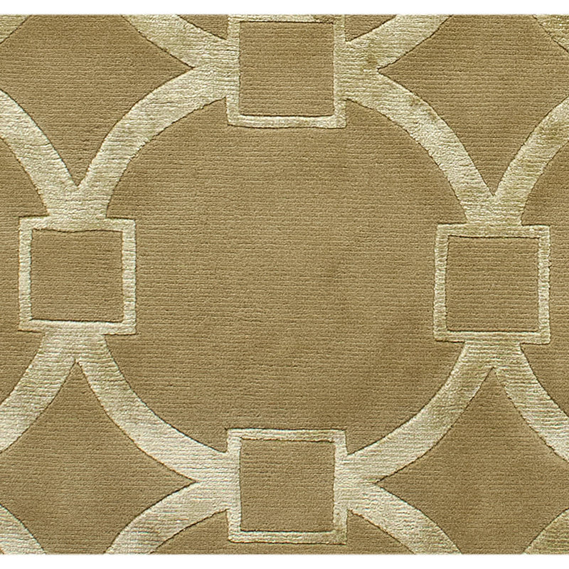 Ikat Area Rug in Amber, Rectangle 8' x 10'