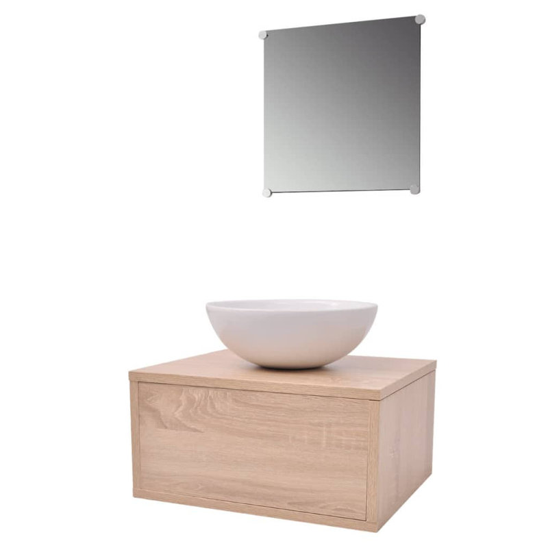 Antwan Bathroom Suite, Natural