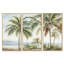 Ensemble de salon Palms Palm Trees On The Beach V - Palmiers et palmiers-107764406-112014233