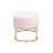 Bama Soft Velvet Bench with Golden Legs-1110111065