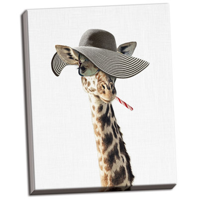 Girafe habillé