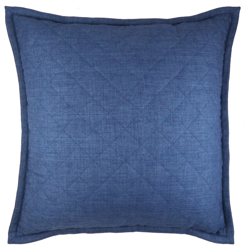 Paris Coverlet, Queen Coverlet + 2 Euro Shams, Indigo