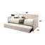 Lit de jour en tissu brouillard Jagger