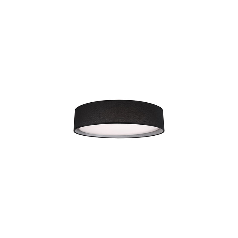 Dalton 1 - Light LED Flush Mount, Black, Black