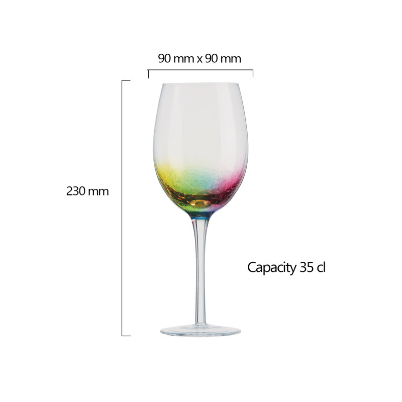 Neon Wine Glasses