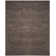 Stone Wash Hand Knotted Viscose/Cotton Solid Color Rug in Gray