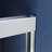 44 - 48 In. W X 72 H Sliding Semi Adjustable Shower Door Finish, Thick Clear Tempered Glass, Towel Hanging Handles Adjustable, Safe Quiet Rollers And Function