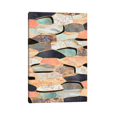 Jolie pierre par Elisabeth Fredriksson-impression d’art graphique