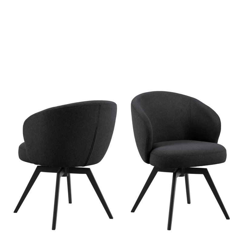 4 - Person Dining Set, Black/Black