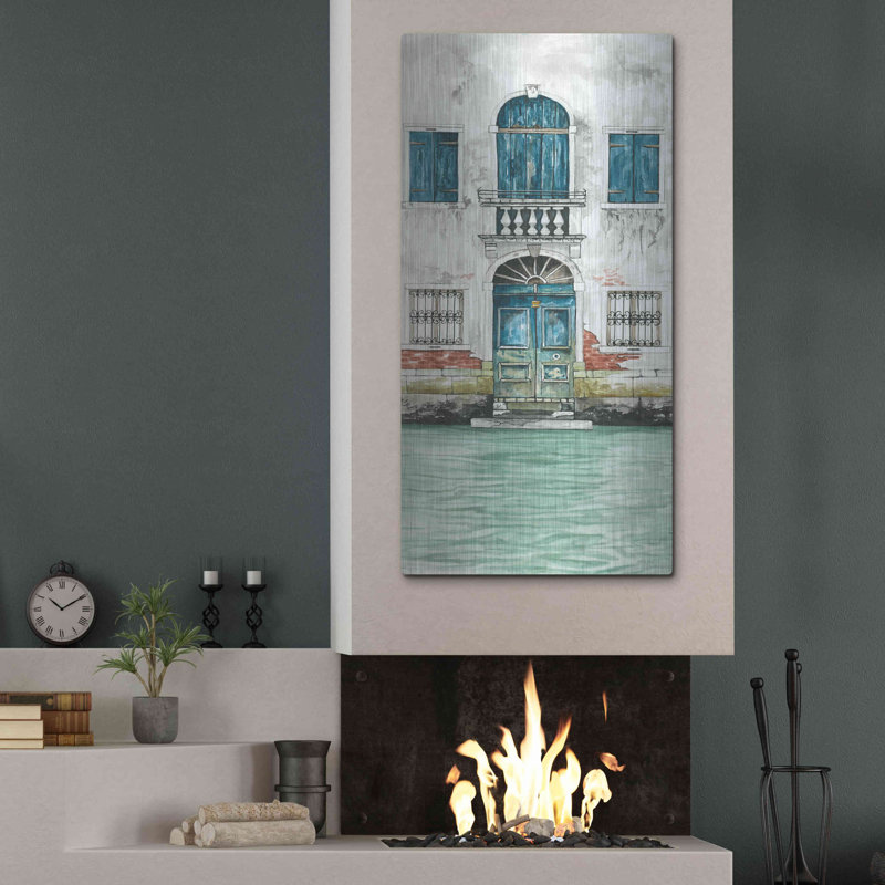 «Grand Canal II» par Cindy Jacobs, H 48 po x l 24 po