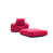 Mélange de polyester fuchsia est en rupture de stock