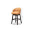 Tabouret de bar pivotant de 30,9 po