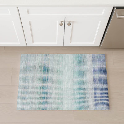 Machine Washable Indoor/Outdoor Chantille ACN2313 Stripes Rug