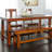 Freya 7 - Person Four Leg Dining Set