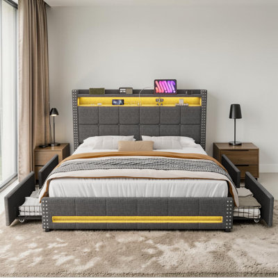 Upholstered Bed