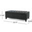 Rangement gris foncé de 16,82 po x P 20,50 po x P 51,00 po pour ranger vos essentiels quotidiens-99838541
