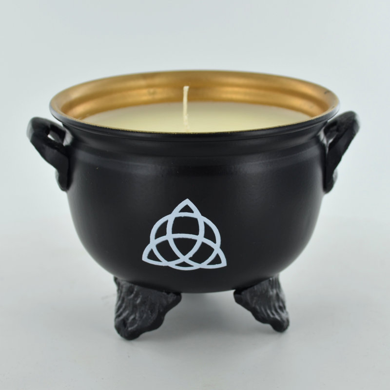 Fresh Scented Novelty Candle with Metal Holder