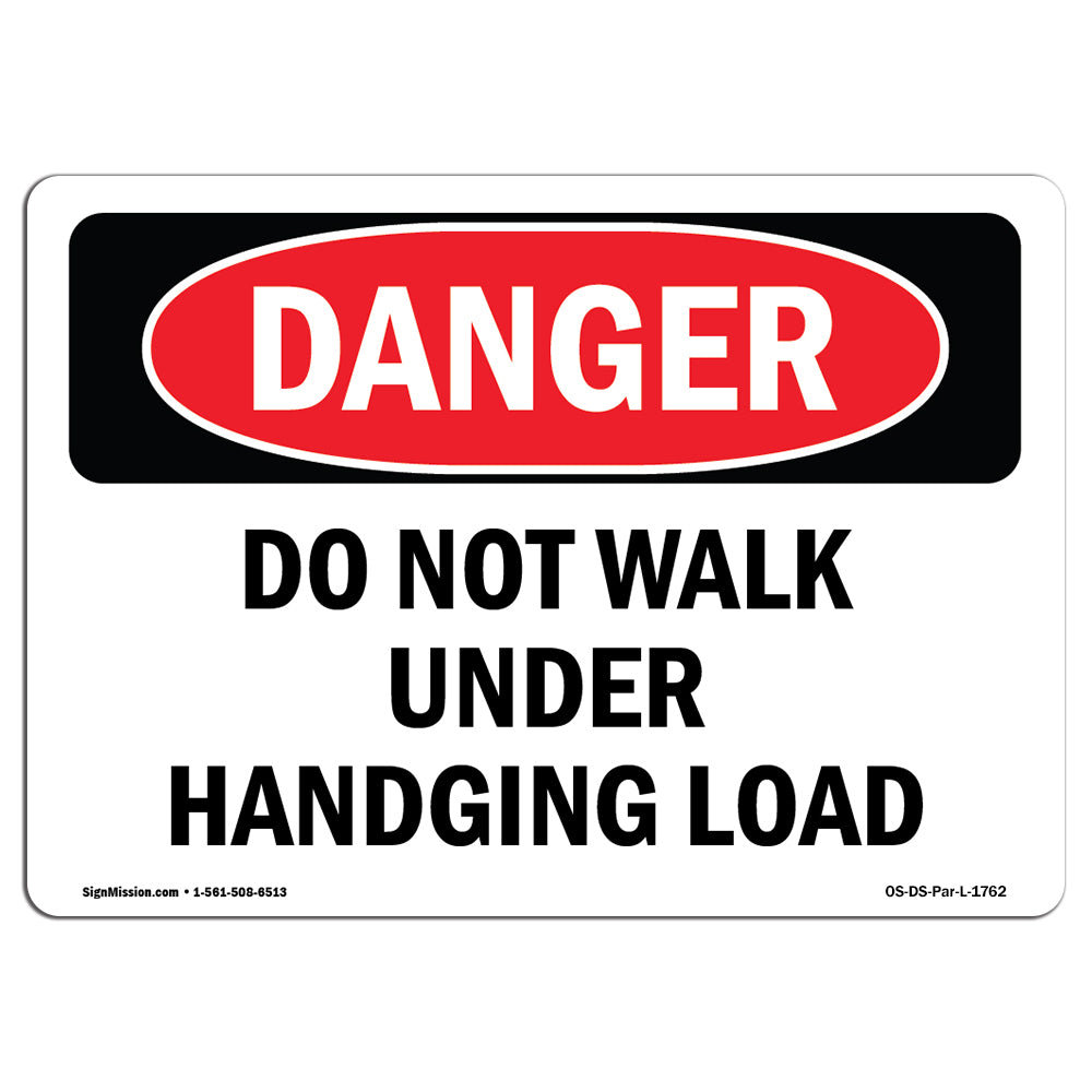 Danger Do Not Walk Under Conveyor Safety Sign - View #7