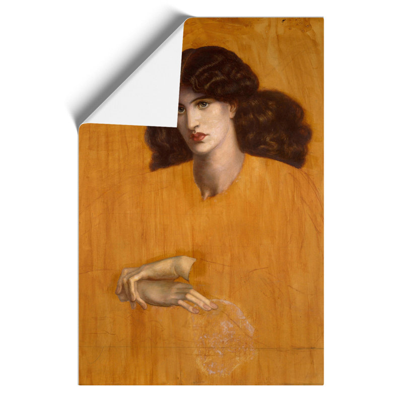 The Lady Of Pitty by Dante Gabriel Rossetti - No Frame Painting, 42cm H x 30cm W x 0.1cm D